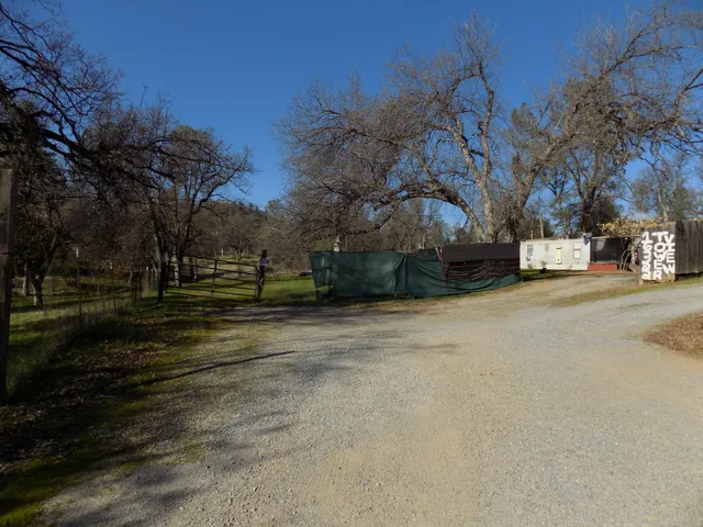 a view of street with houses