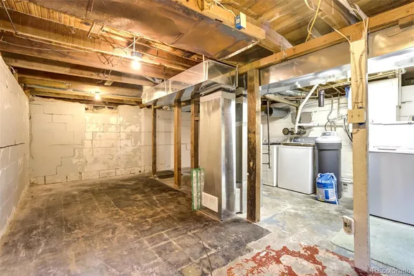 a view of a shower in a room