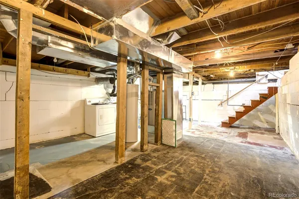 a view of a backyard with sitting area