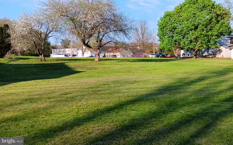 a view of building with trees
