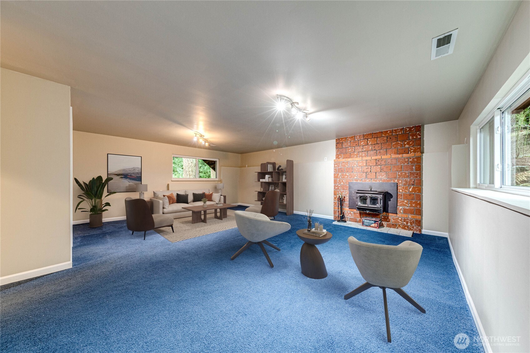 321 216th Street Southeast Bothell, WA 98021 - Photo 21 of 33 a living room with furniture and a large window