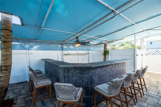 a view of a city from a balcony