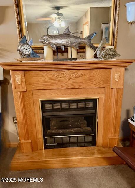 633 Thoroughfare Road Brick, NJ 08724 - Photo 16 of 18 Den Fireplace