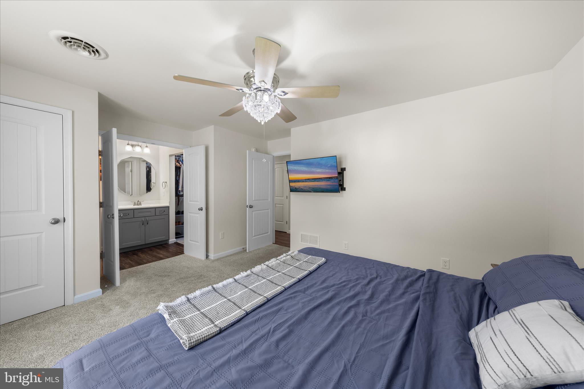 7805 Dyer Road Denton, MD 21629 - Photo 29 of 57 Primary Suite opening into Full Bath Dressing Area