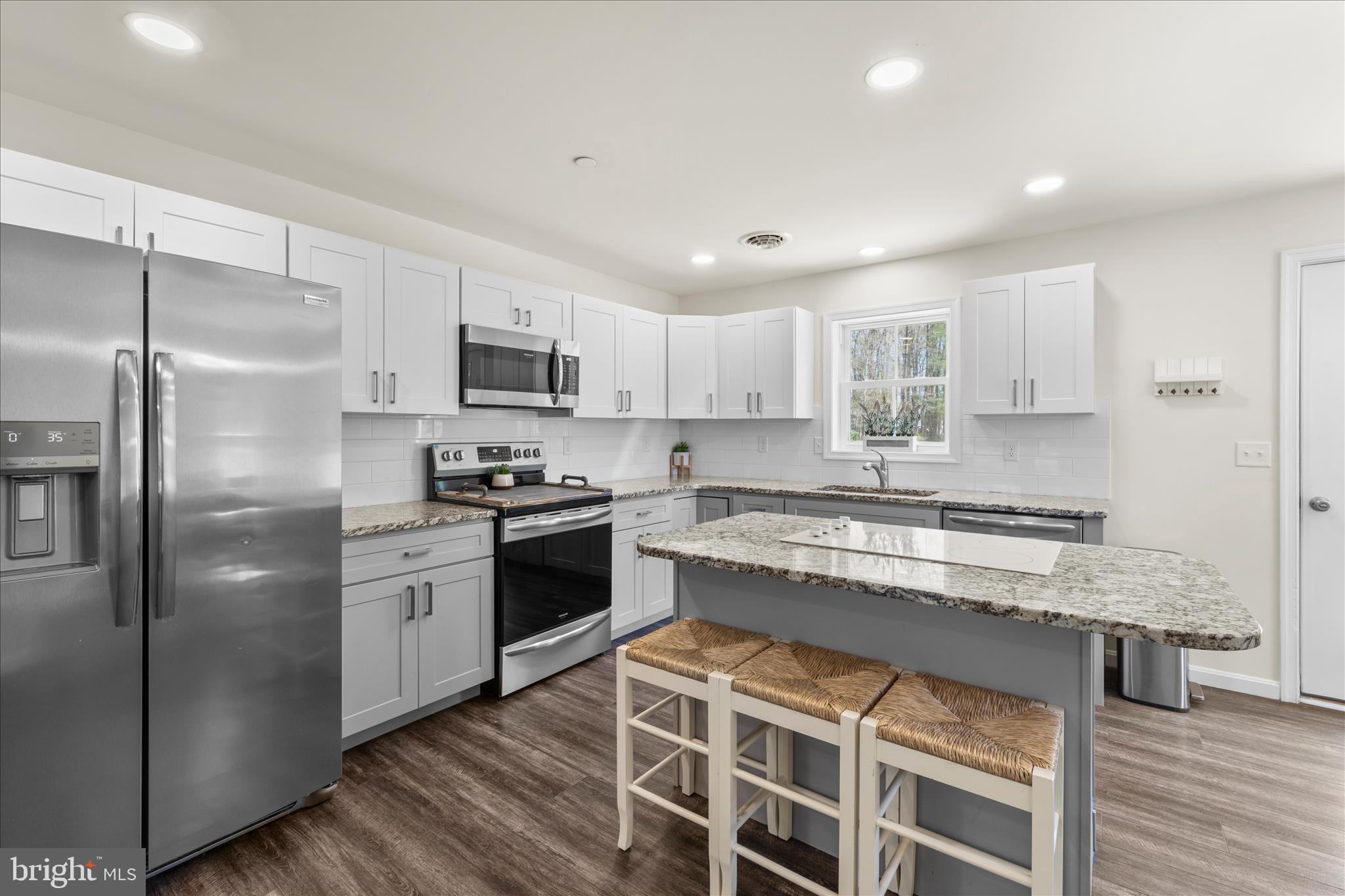 7805 Dyer Road Denton, MD 21629 - Photo 8 of 57 Kitchen with Center Island/Breakfast Bar