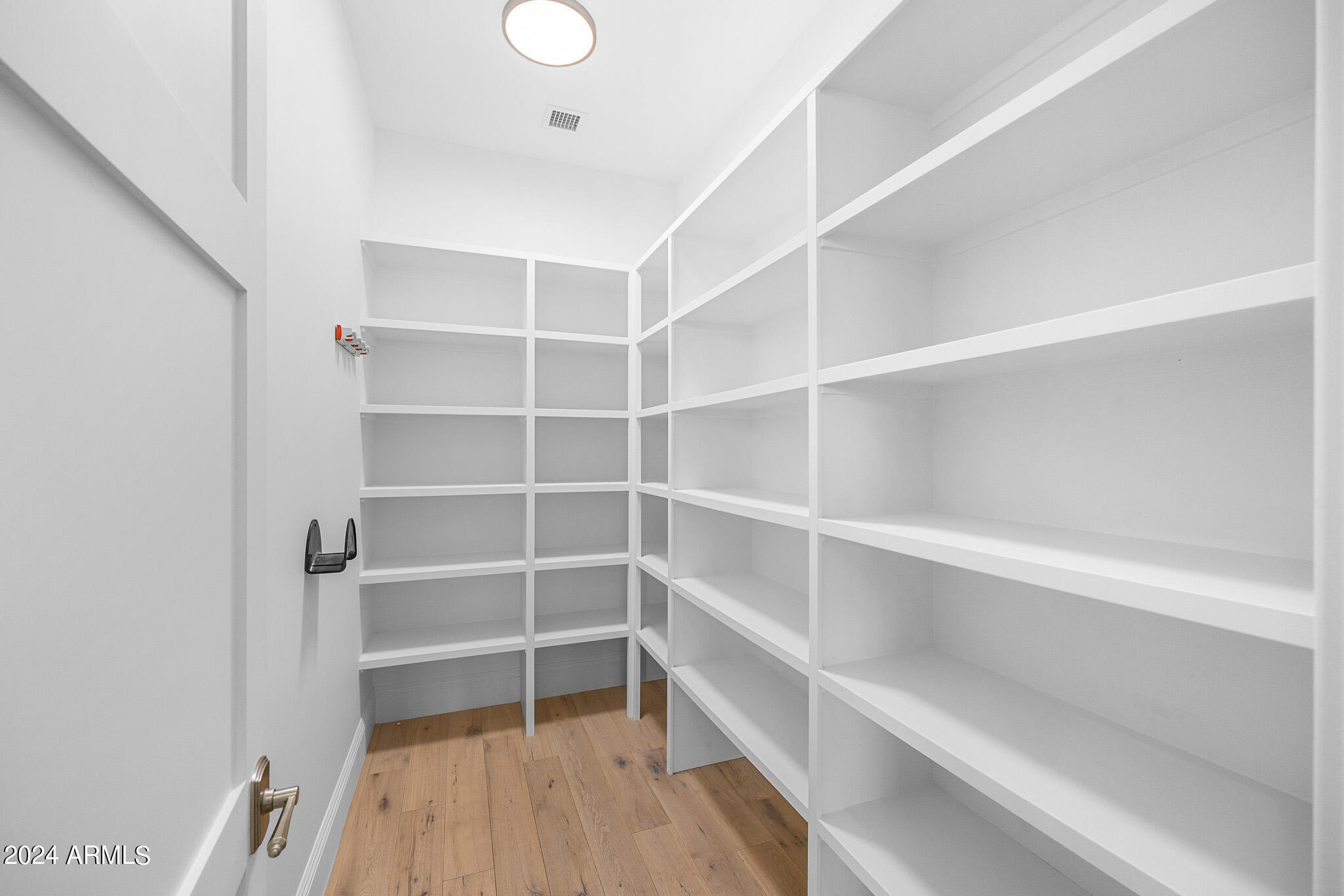 2654 East Warbler Road Gilbert, AZ 85297 - Photo 14 of 50 a view of walk in closet with empty racks