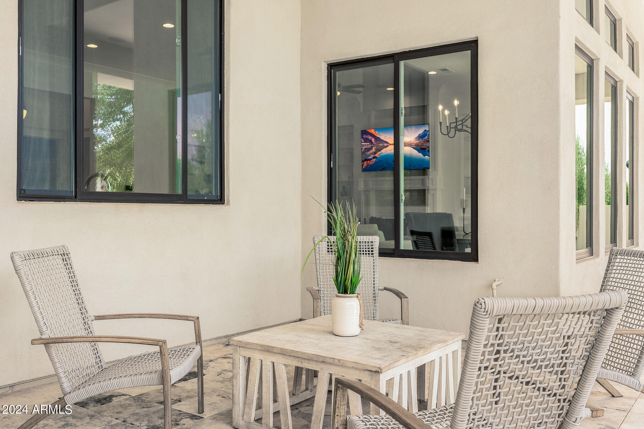 2654 East Warbler Road Gilbert, AZ 85297 - Photo 44 of 50 a view of a dining room with furniture and window
