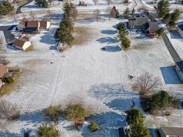 a backyard of a house