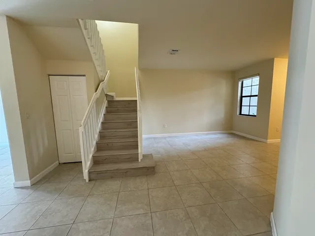 a view of an entryway door