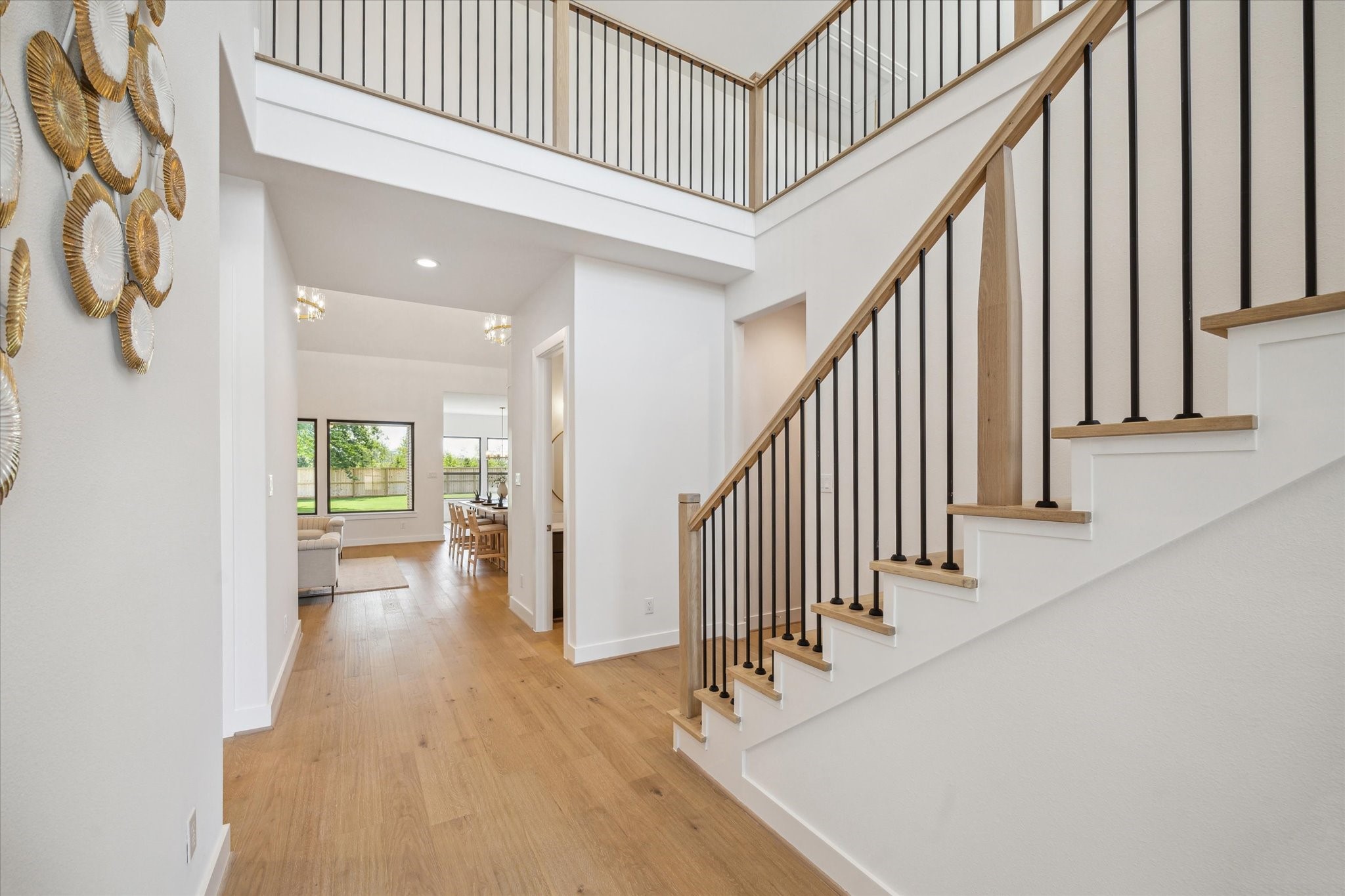 403 Venado View Court Conroe, TX 77304 - Photo 19 of 44 2-Story Foyer, view from Front Door