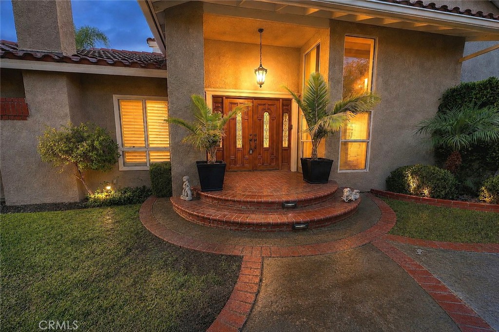 810 North San Miguel Road Walnut, CA 91789 - Photo 2 of 32 Gorgeous double door entrance with sidelights