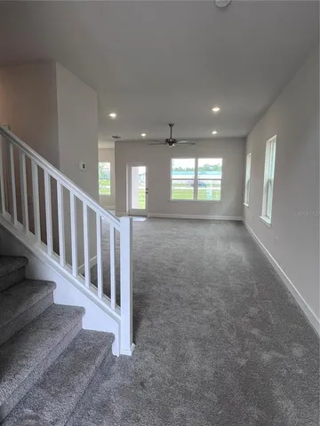 a view of entryway with stairs