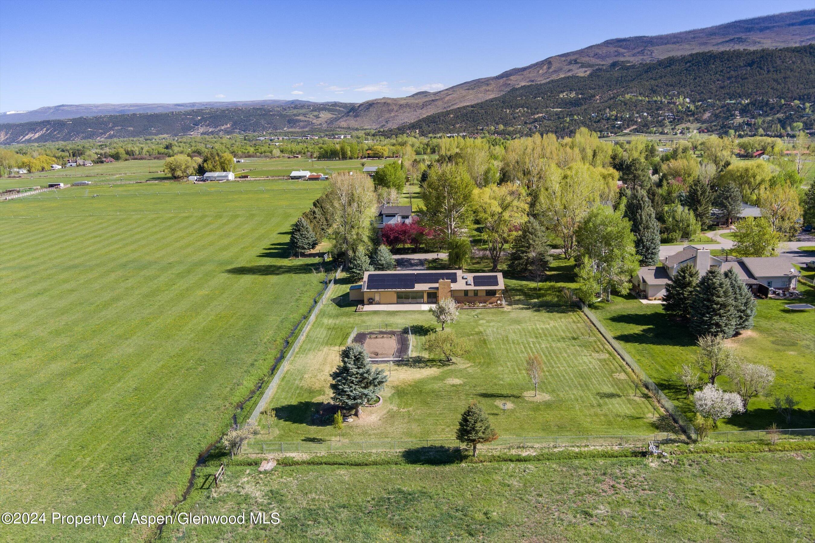 390 Apple Drive Basalt, CO 81621 - Photo 34 of 51 Backyard looking towards house