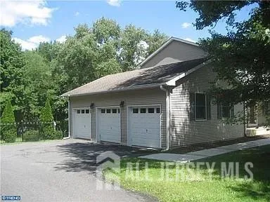 a backyard of a house