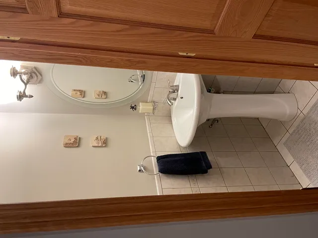 a view of a roof deck