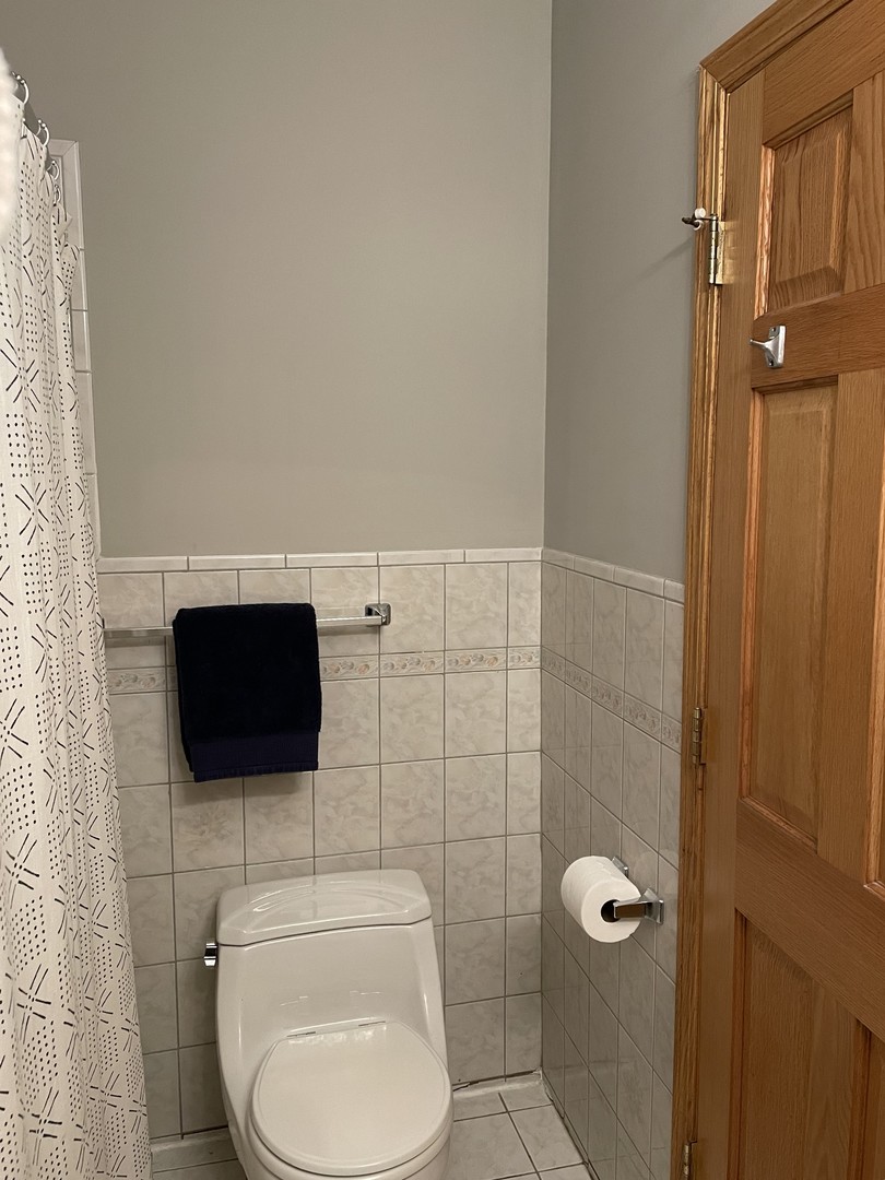 2755 West Logan Boulevard, Unit 2 Chicago, IL 60647 - Photo 20 of 24 a bathroom with a toilet a sink and mirror