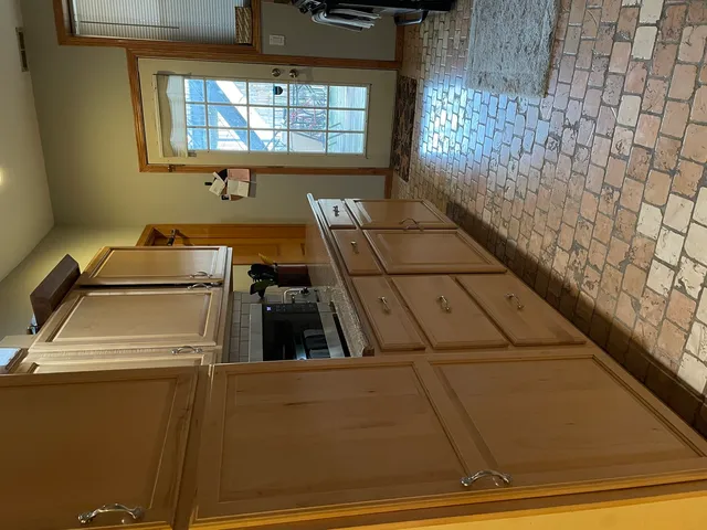 a close up of a sink