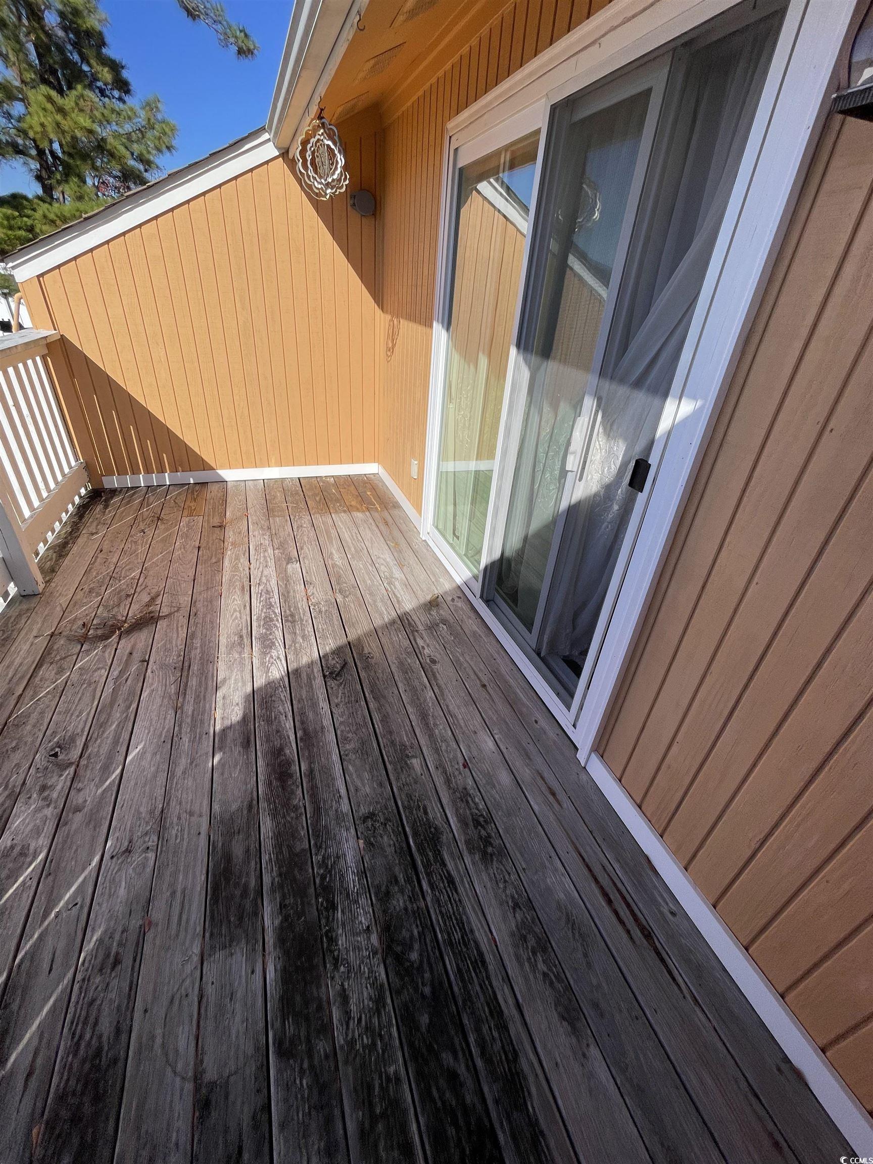 1851 Fairway Ridge Drive, Unit 7E Surfside Beach, SC 29575 - Photo 20 of 29 View of deck