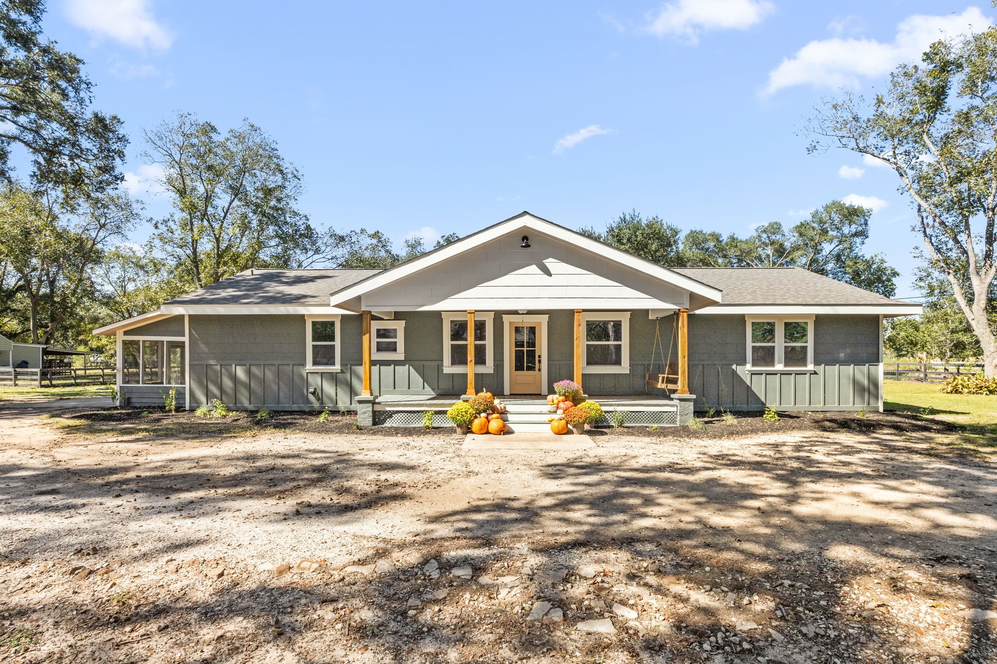 2693 Fairview Road Alvin, TX 77511 - Photo 1 of 49 a front view of a house with a yard