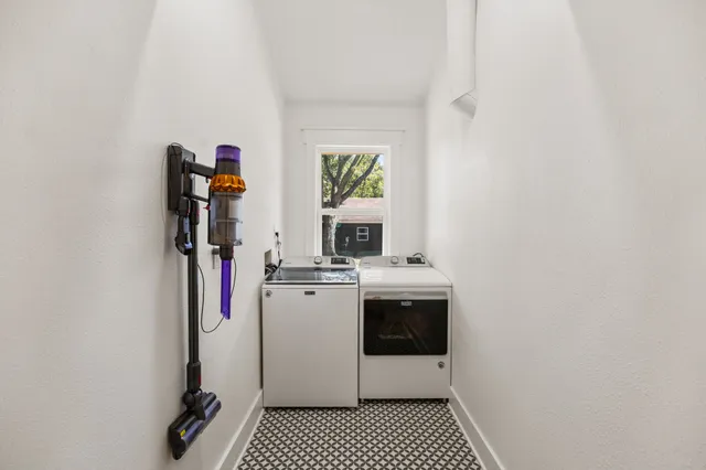 a room with storage and utility