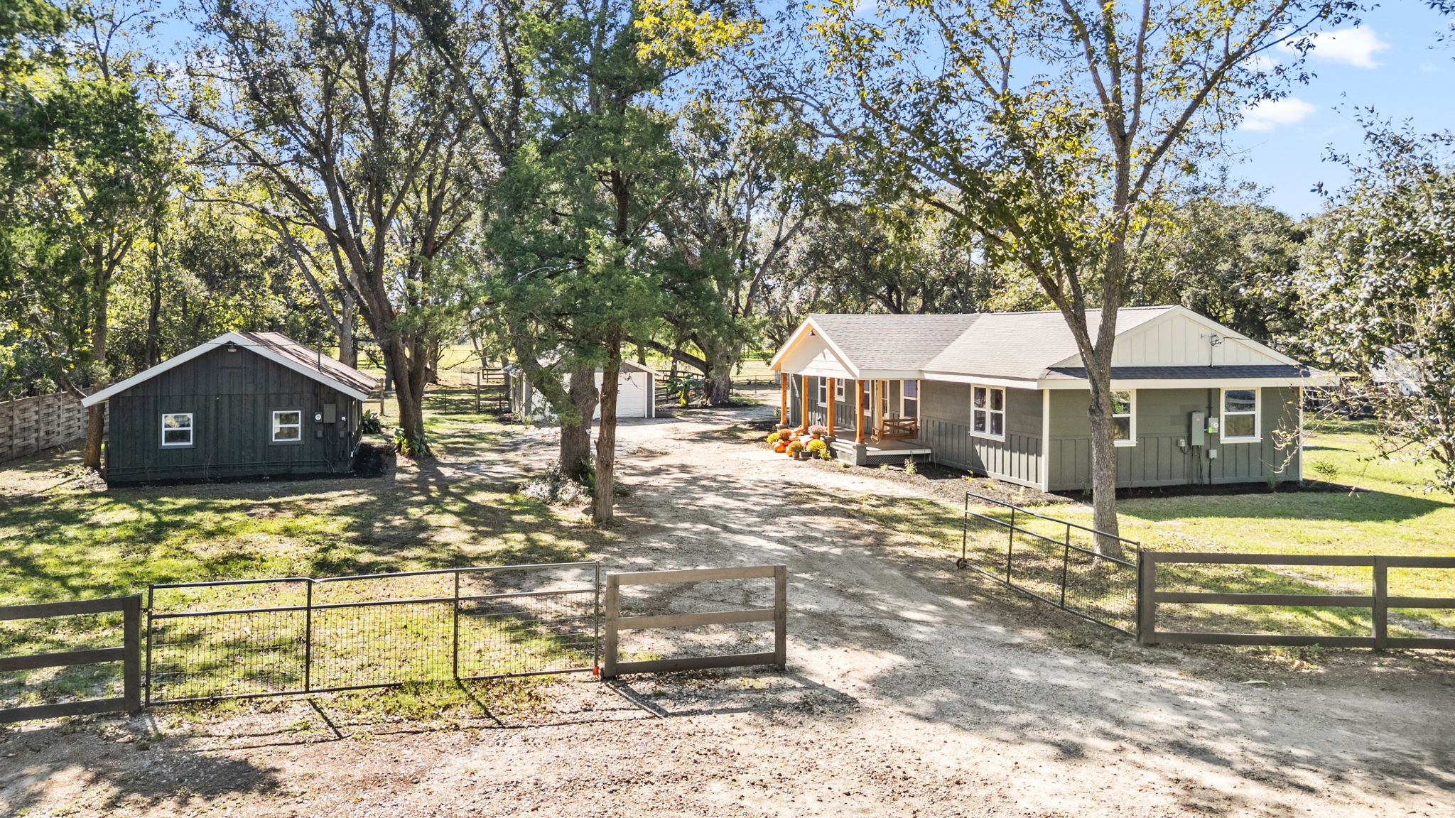 2693 Fairview Road Alvin, TX 77511 - Photo 45 of 49 a front view of a house with a yard