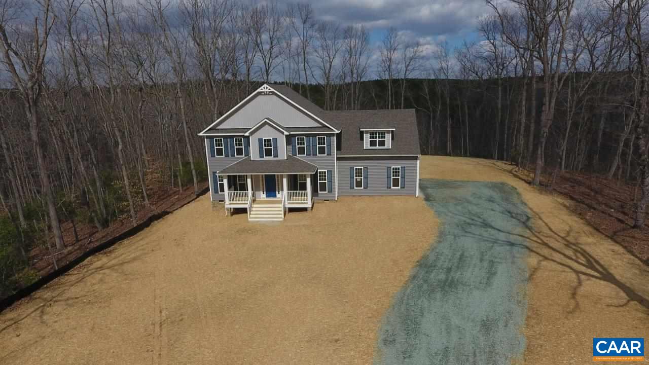 4696 Venable Road Kents Store, VA 23084 - Photo 4 of 28 a front view of a house with large windows