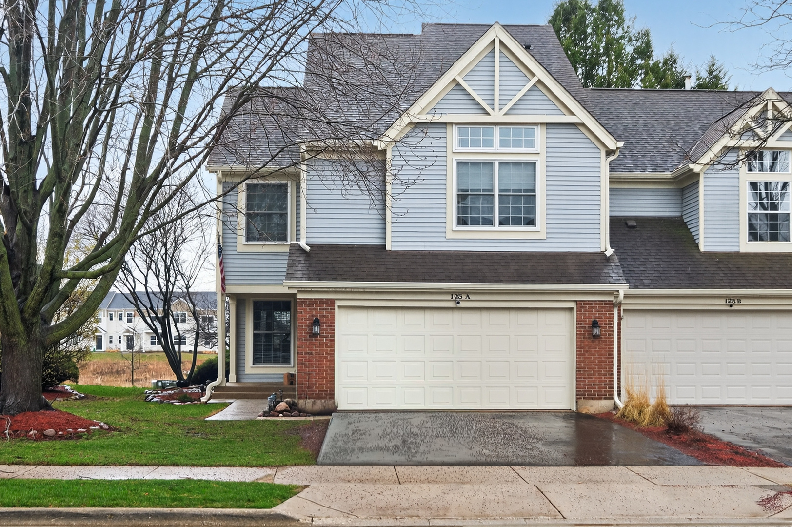 125 Ione Drive, Unit A South Elgin, IL 60177 - Photo 1 of 44 a front view of a house with garden