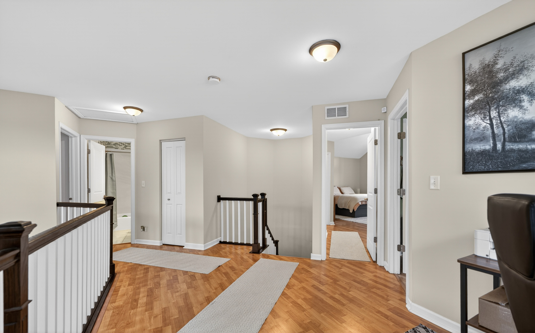 125 Ione Drive, Unit A South Elgin, IL 60177 - Photo 20 of 44 a bedroom with a bed and a view of bedroom