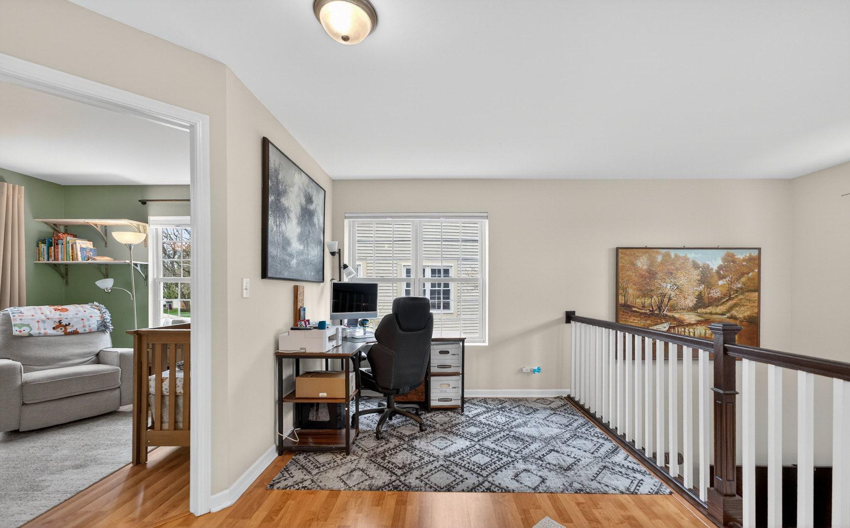 125 Ione Drive, Unit A South Elgin, IL 60177 - Photo 21 of 44 a view of a livingroom with furniture and workspace