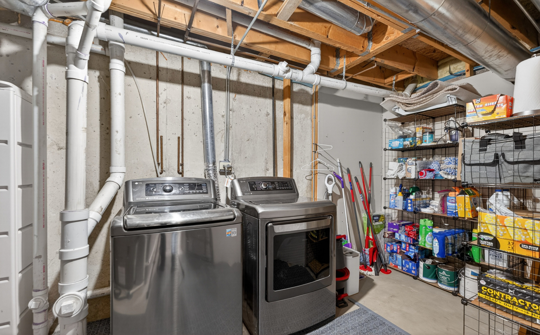 125 Ione Drive, Unit A South Elgin, IL 60177 - Photo 36 of 44 a utility room with dryer and washer