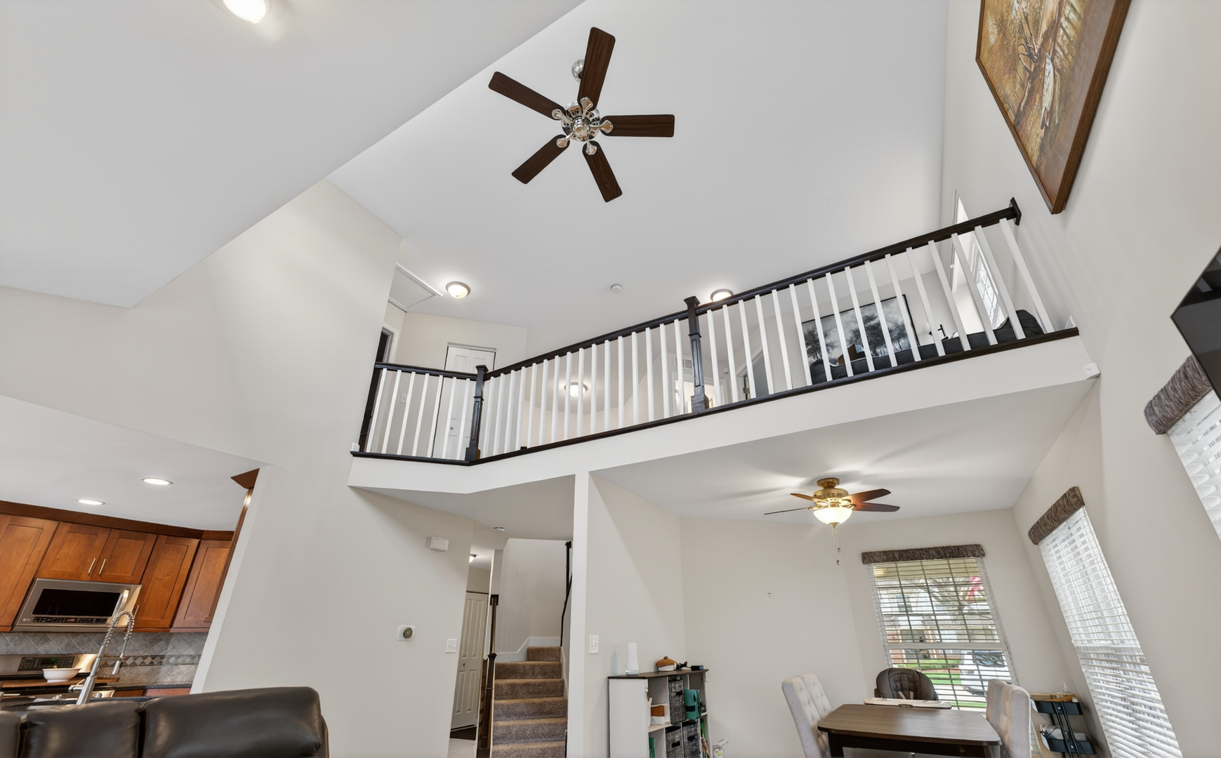 125 Ione Drive, Unit A South Elgin, IL 60177 - Photo 10 of 44 a view of staircase with living room