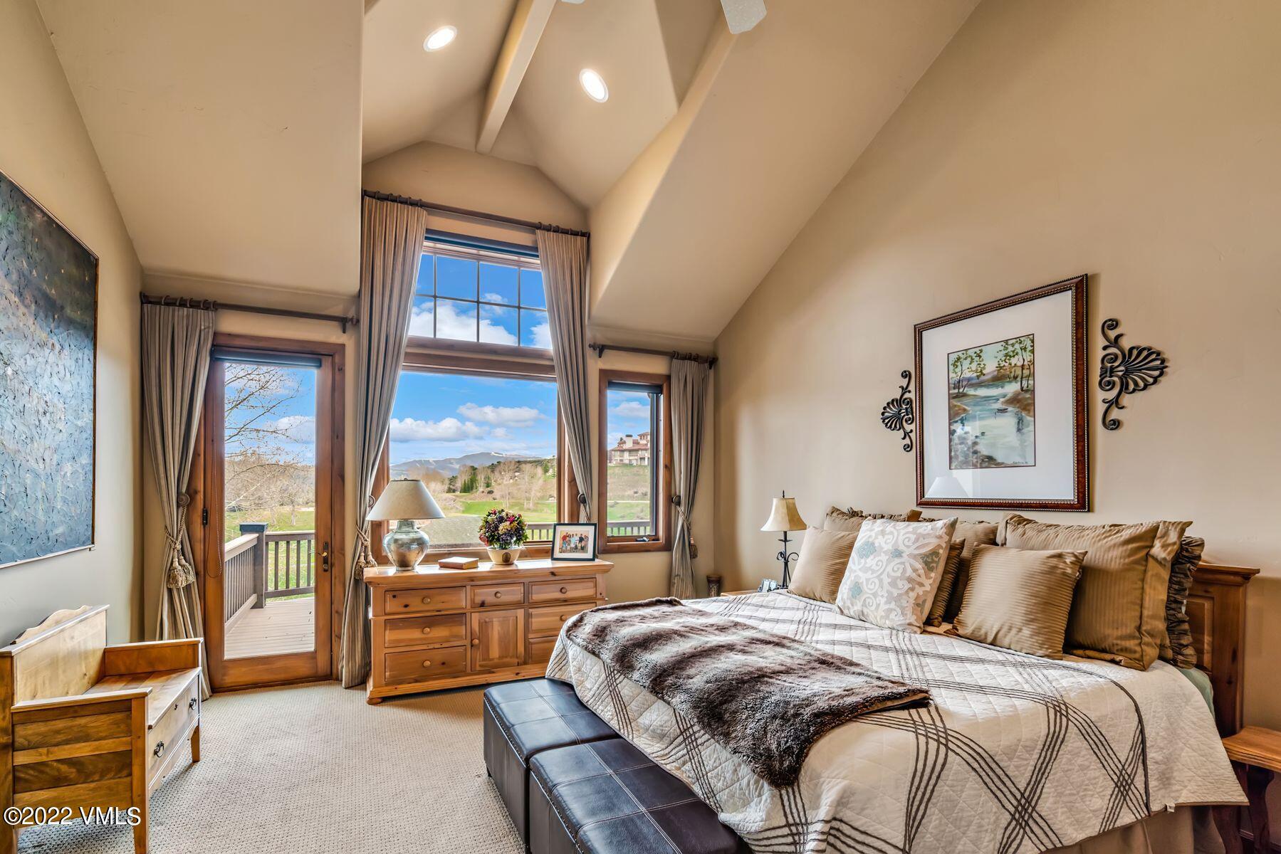 192 Mustang Road, Unit B Edwards, CO 81632 - Photo 6 of 30 Master bedroom with Mountain views