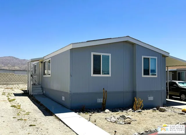a backyard of a house