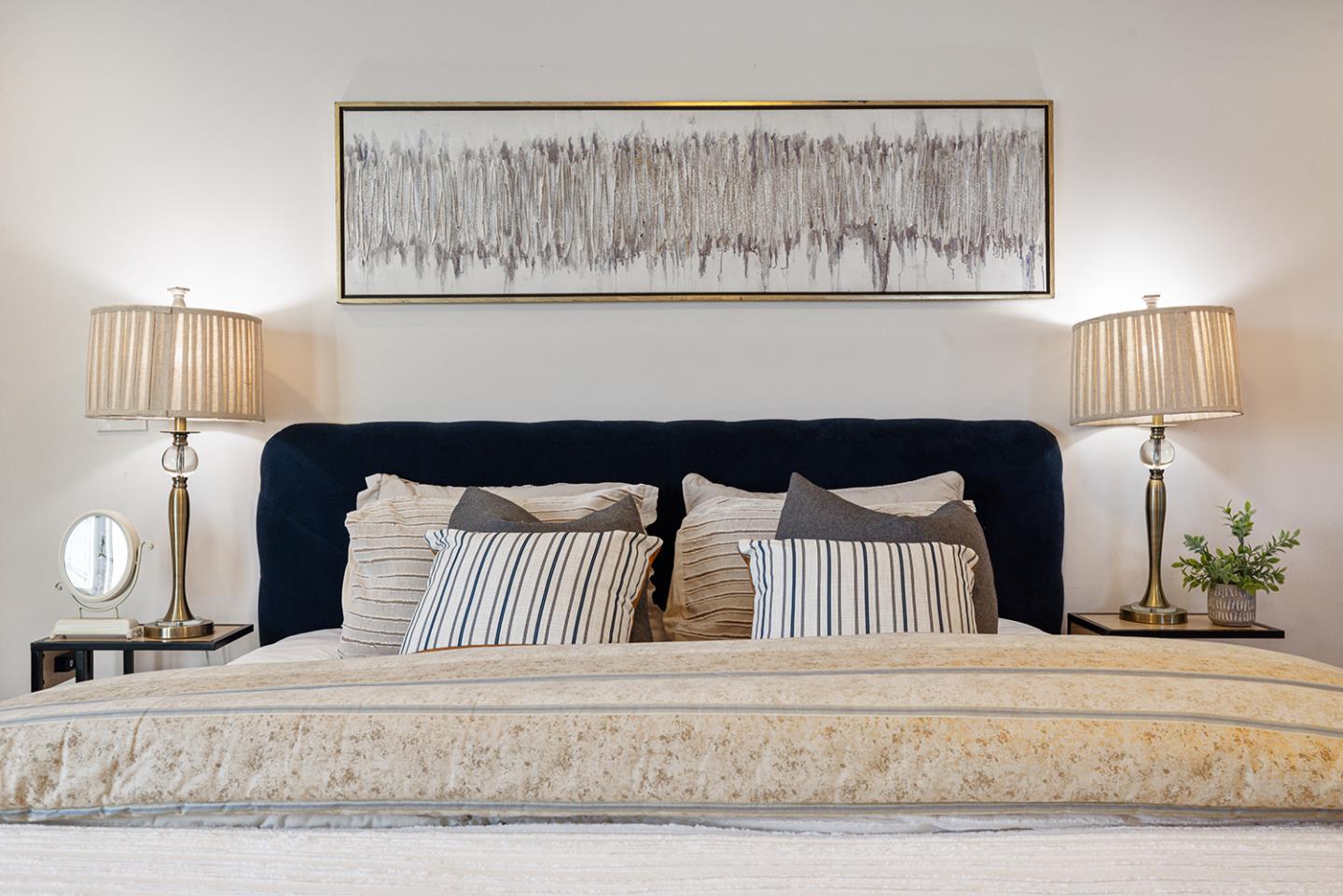 943 Hillcrest Boulevard Millbrae, CA 94030 - Photo 28 of 51 a view of a bedroom with a bed and wooden floor