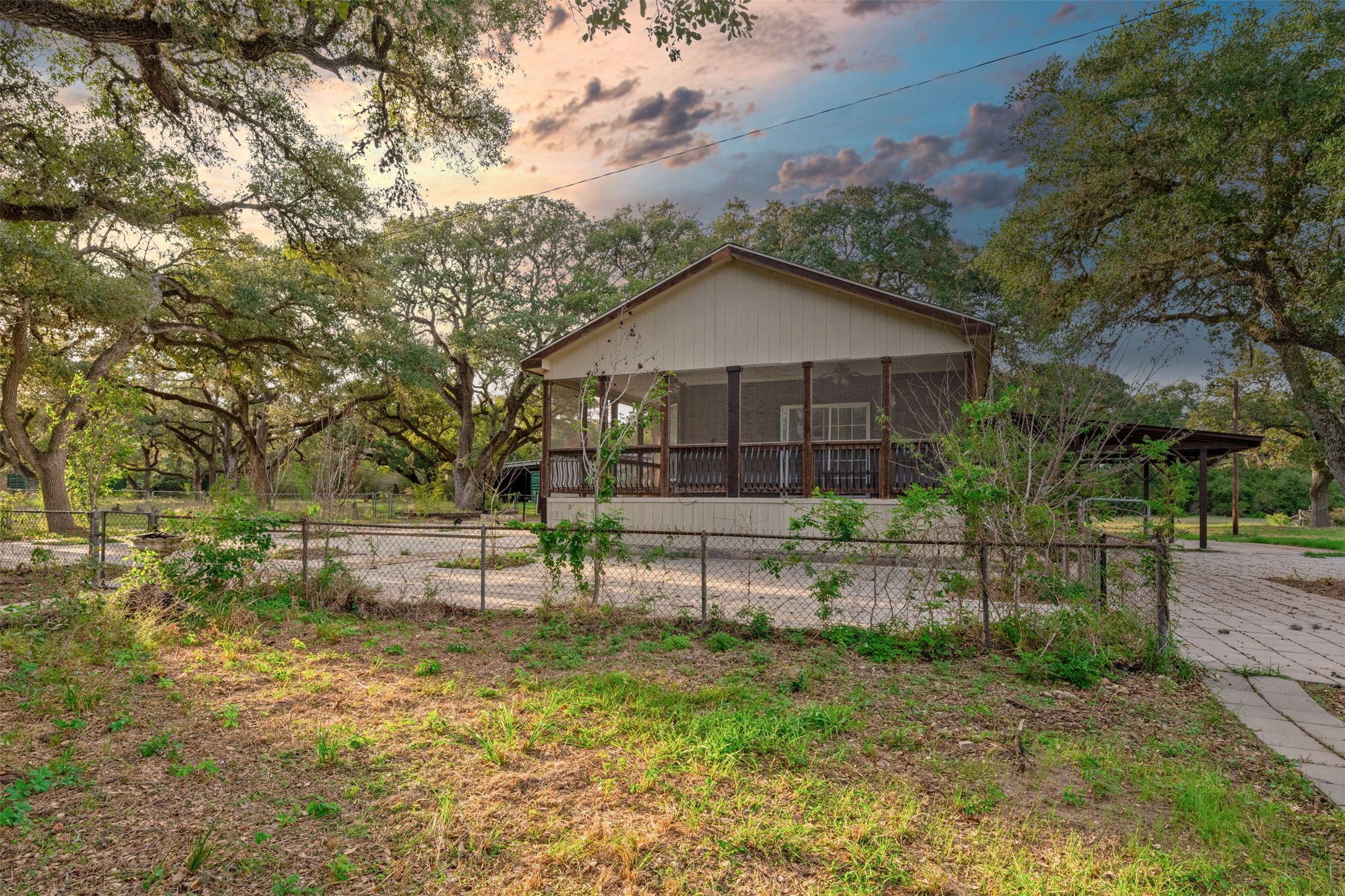 4636 Highway 71 Columbus, TX 78934 - Photo 16 of 50 a view of house with a yard