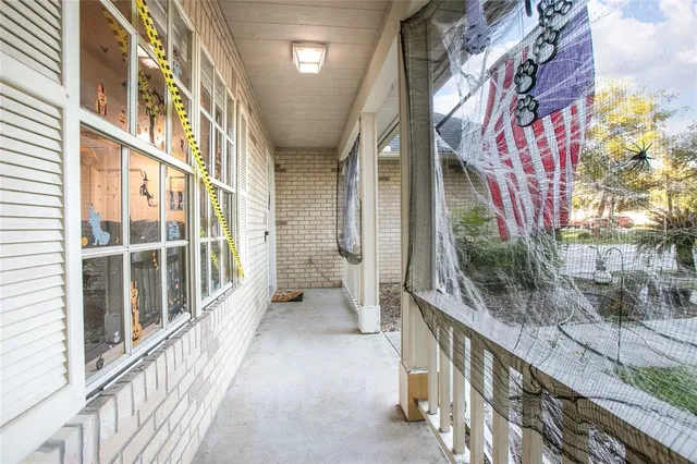 a view of an entryway