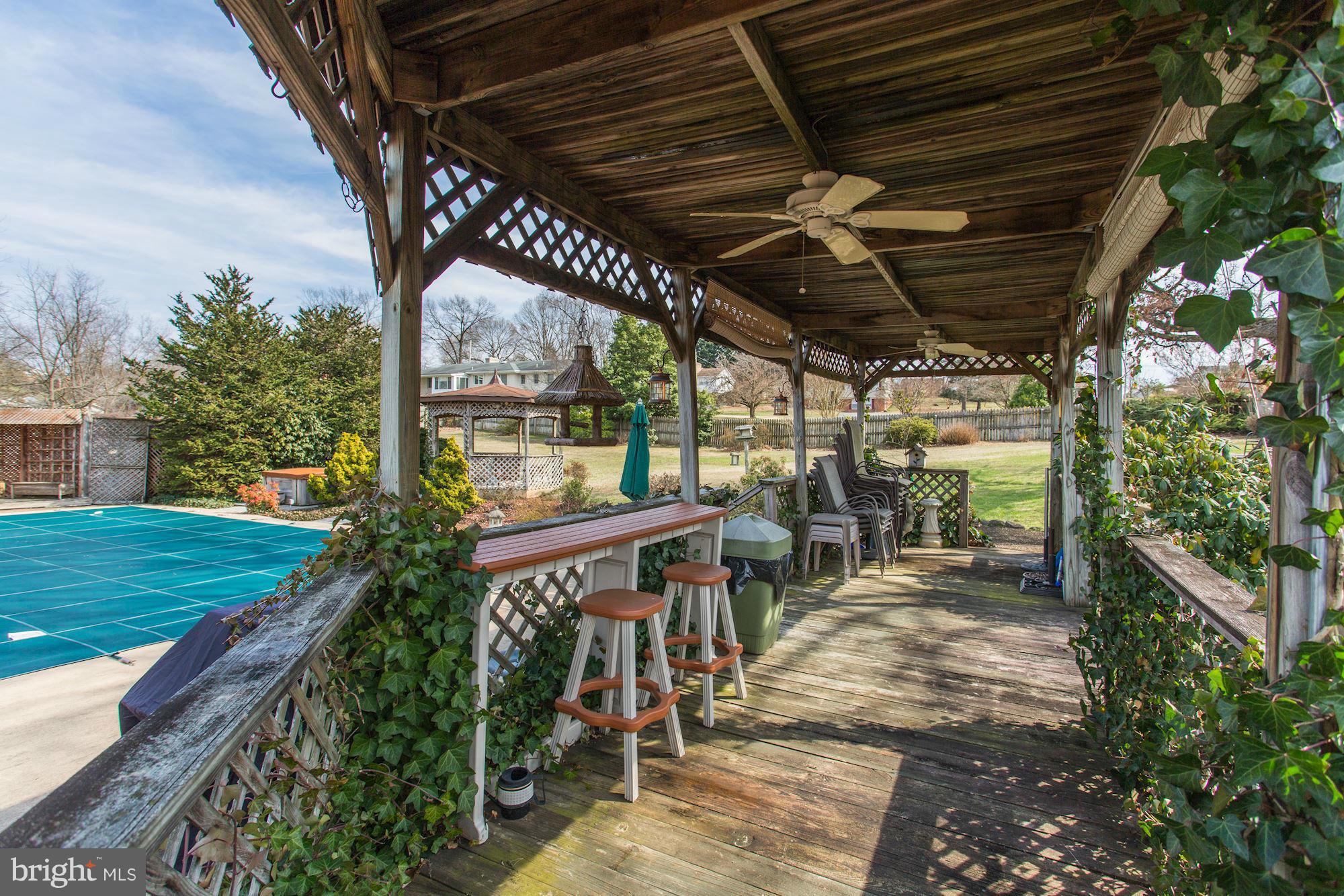 2 Nichols Road Luray, VA 22835 - Photo 24 of 30 a view of a porch with furniture and yard