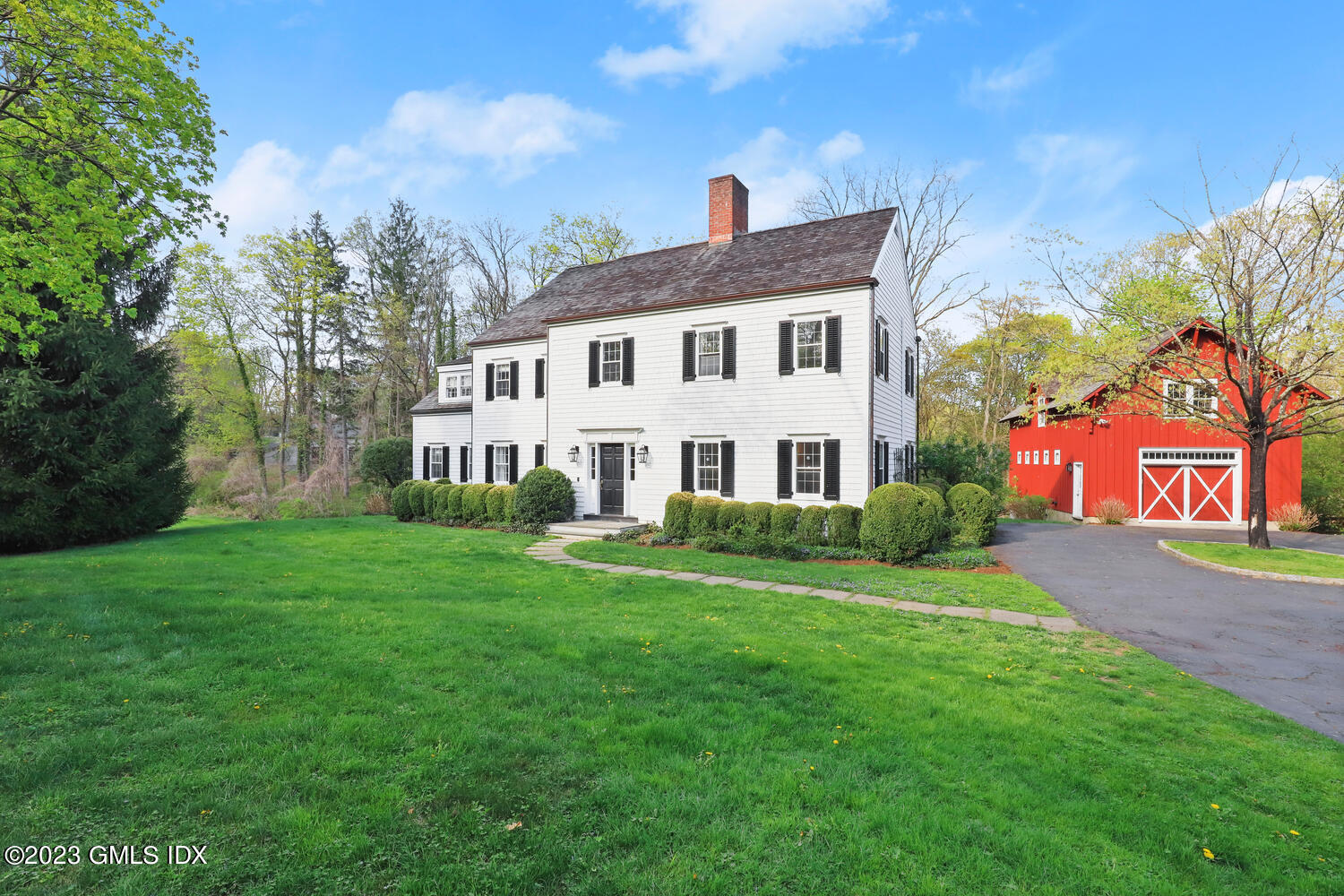 31 Fairfield Road Greenwich, CT 06830 - Photo 2 of 28 a view of a house with a big yard