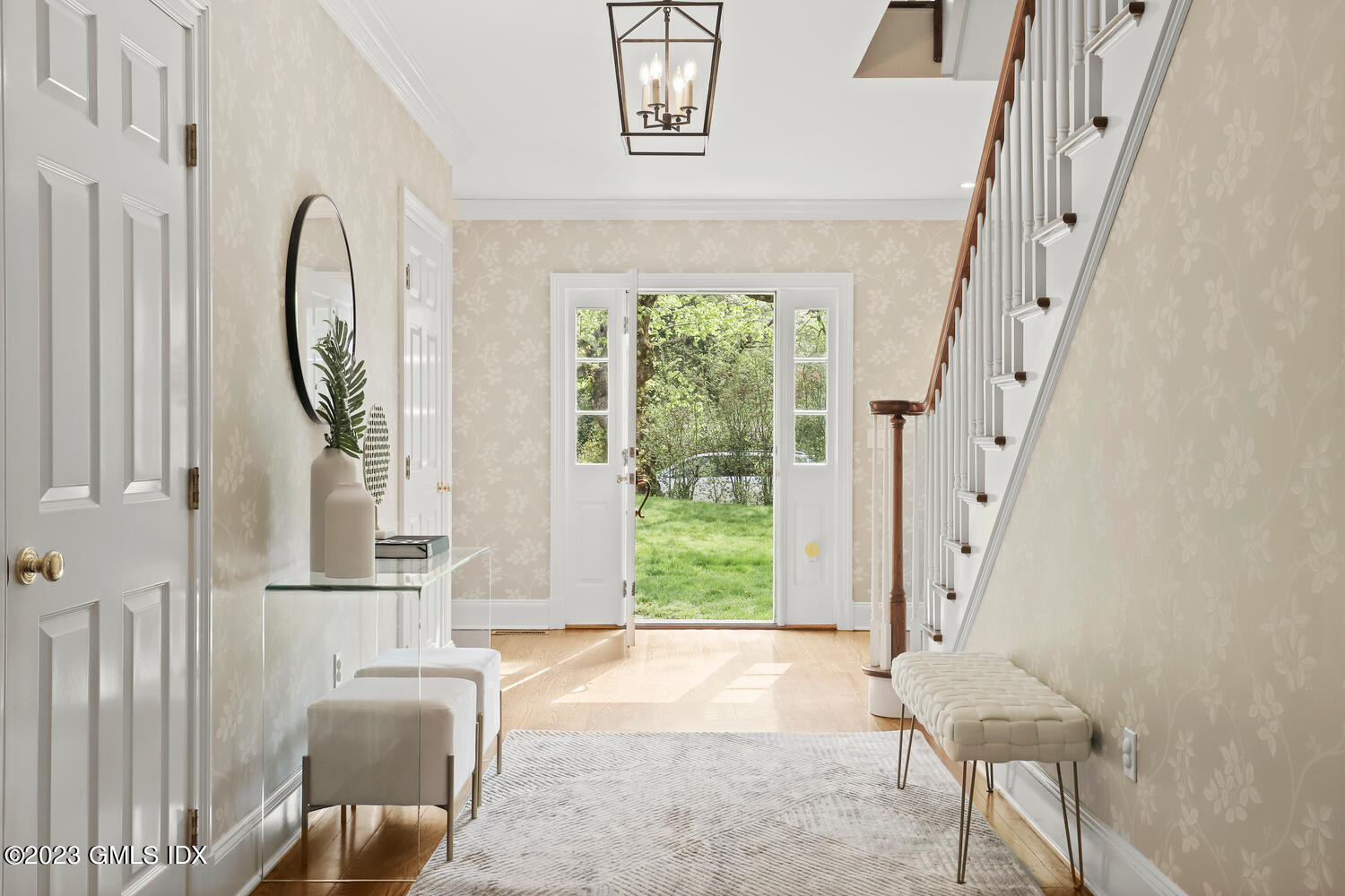 31 Fairfield Road Greenwich, CT 06830 - Photo 3 of 28 a view of entryway with furniture and a window