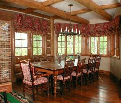 3389 Daybreak Ridge Road Beaver Creek, CO 81620 - Photo 5 of 7 a view of a dining room with furniture window and wooden floor