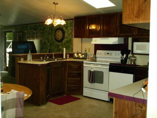 1725 Porters Mountain Road Blue Ridge, VA 24064 - Photo 10 of 13 a kitchen with stainless steel appliances granite countertop a stove a sink and a microwave