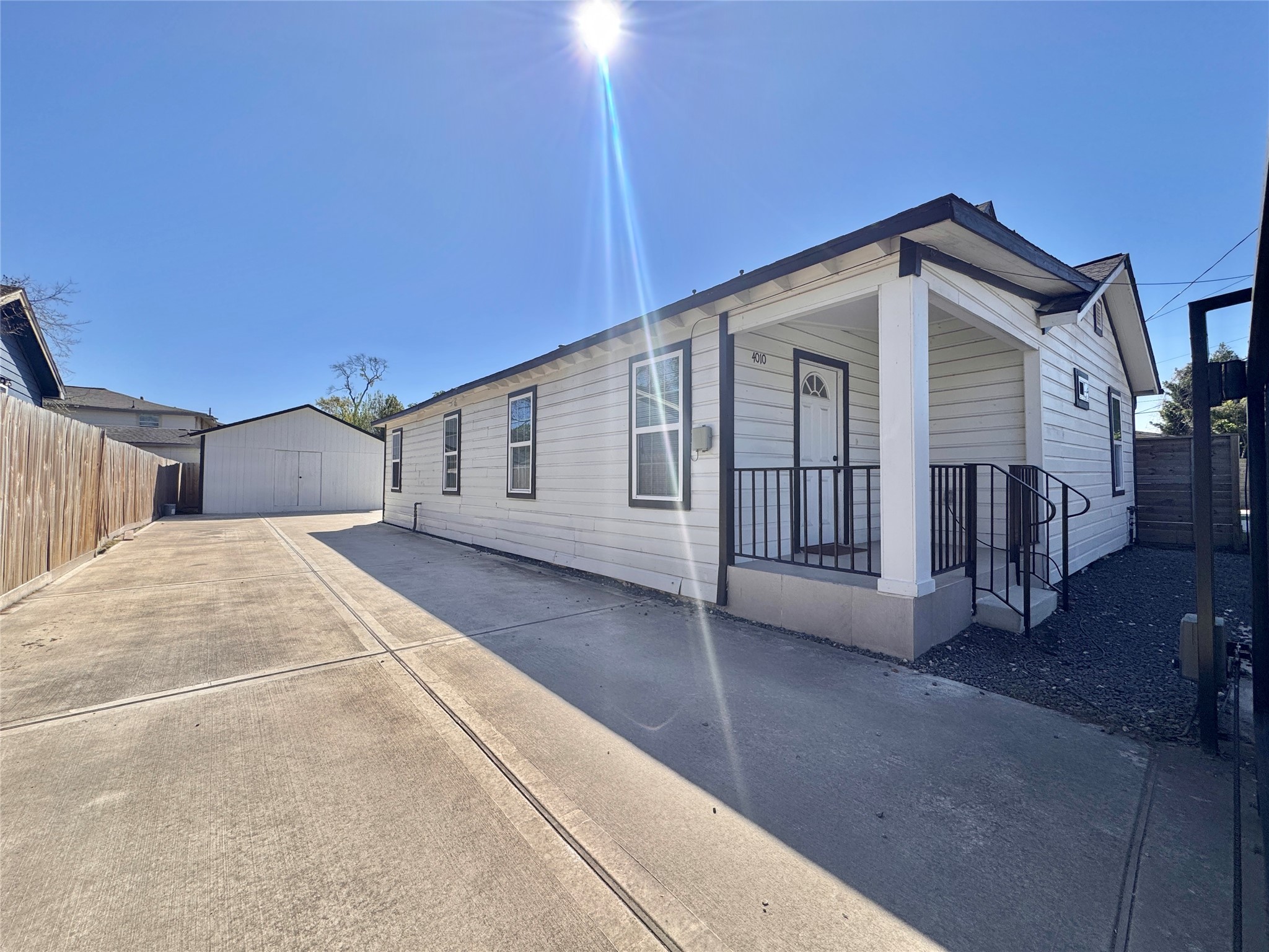 4010 Chapman Street Houston, TX 77009 - Photo 3 of 22 a view of a house with a yard
