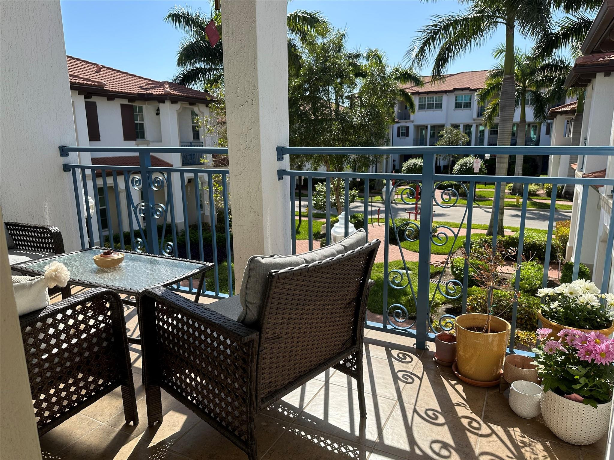 2854 Southwest 119th Road, Unit 2854 Miramar, FL 33025 - Photo 16 of 43 2nd Flr Balcony from LR