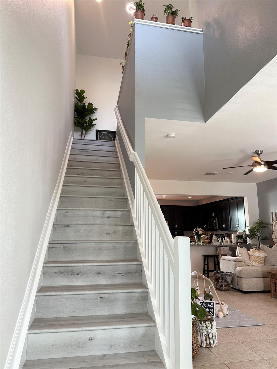 2854 Southwest 119th Road, Unit 2854 Miramar, FL 33025 - Photo 22 of 43 Staircase from 2nd Fl to 3rd Fl