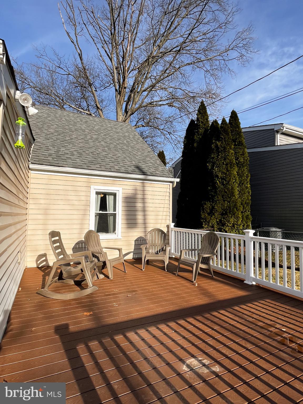 2314 Triebel Road Abington, PA 19001 - Photo 14 of 16 a view of balcony with couch and chairs