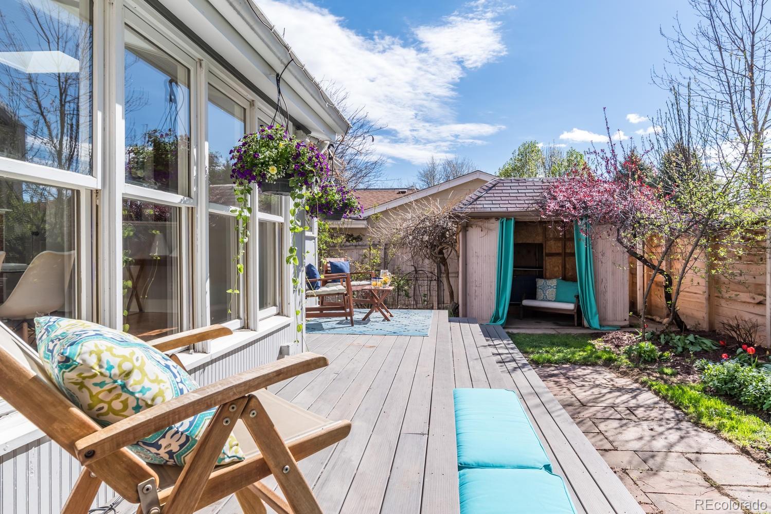 2120 Mapleton Avenue Boulder, CO 80304 - Photo 25 of 29 a view of a house with backyard and sitting area