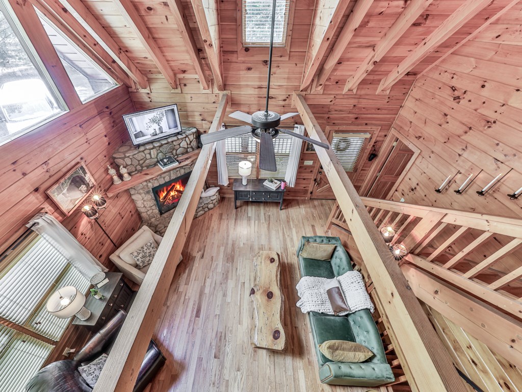 34 Amber Way Morganton, GA 30560 - Photo 20 of 39 a view of an chairs and table in the balcony