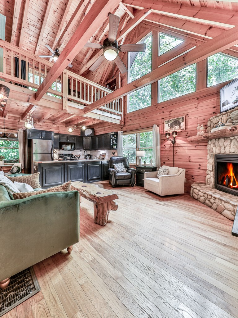 34 Amber Way Morganton, GA 30560 - Photo 9 of 39 a view of a patio with couches and potted plants