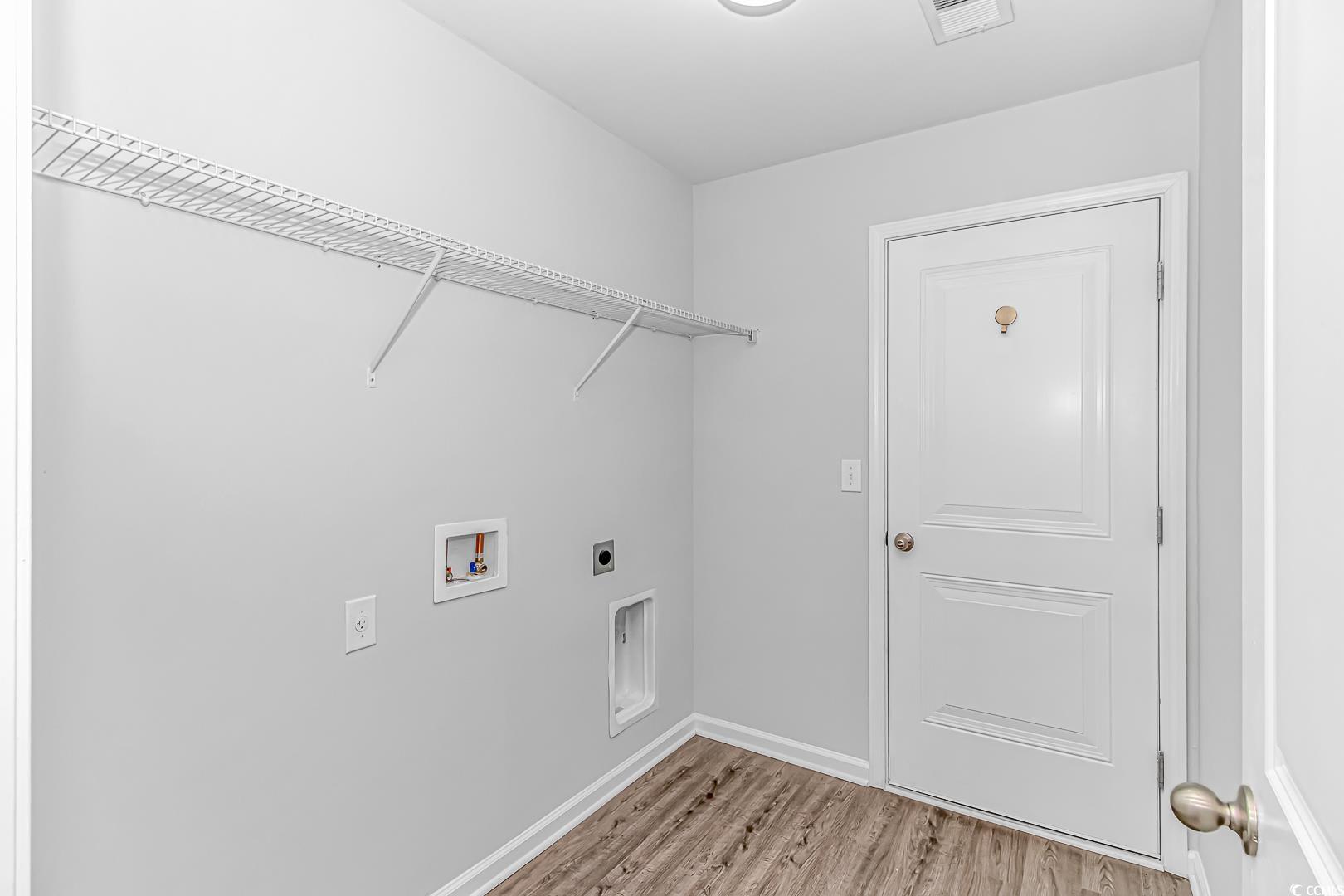 4348 Livorn Loop, Unit 4348 Myrtle Beach, SC 29579 - Photo 23 of 38 Laundry area featuring electric dryer hookup, wash