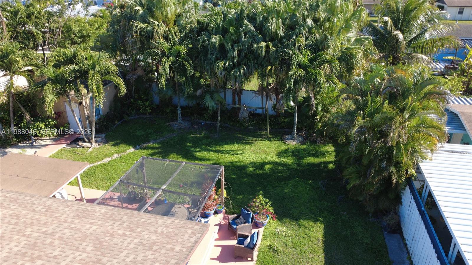 14474 Southwest 293rd Terrace Homestead, FL 33033 - Photo 15 of 20 a view of backyard with green space